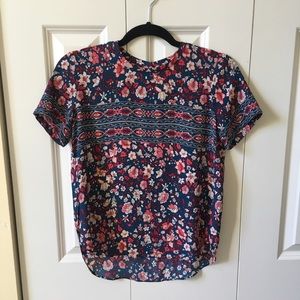 Floral blouse